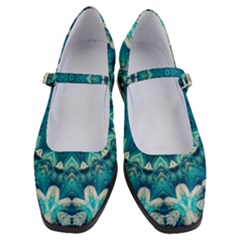 Kaleidoscope Mandala Ornament Women s Mary Jane Shoes