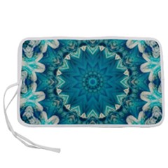 Kaleidoscope Mandala Ornament Pen Storage Case (l)