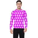 Ladybug Vector Geometric Tile Pattern Men s Long Sleeve Rash Guard View1