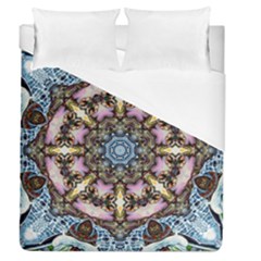 Abstract Kaleidoscope Digital Duvet Cover (queen Size) by Jancukart