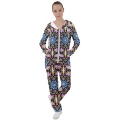 Abstract Kaleidoscope Digital Women s Tracksuit by Jancukart