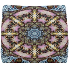 Abstract Kaleidoscope Digital Seat Cushion