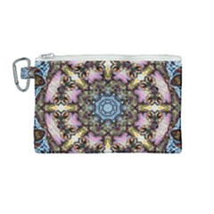 Abstract Kaleidoscope Digital Canvas Cosmetic Bag (medium)