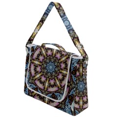 Abstract Kaleidoscope Digital Box Up Messenger Bag