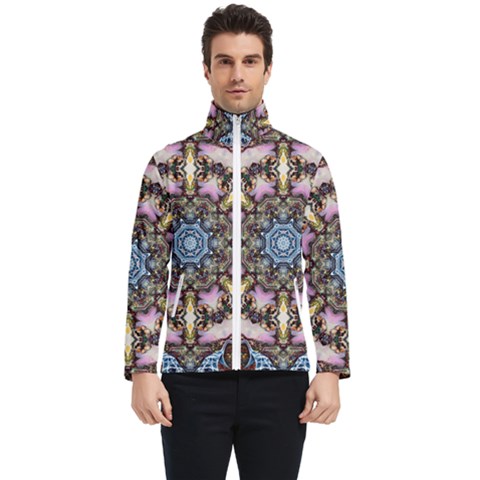 Abstract Kaleidoscope Digital Men s Bomber Jacket by Jancukart