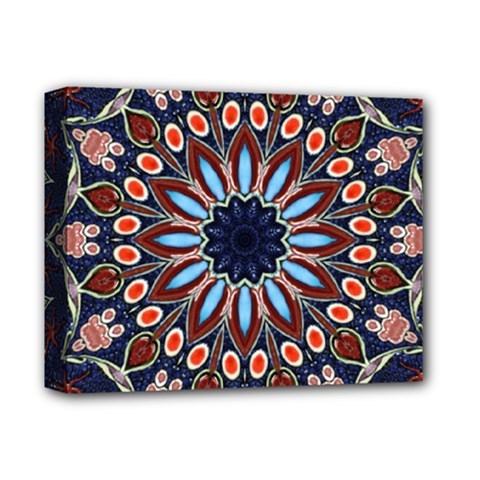 Abstract Kaleidoscope Digital Deluxe Canvas 14  X 11  (stretched)