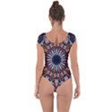 Abstract Kaleidoscope Digital Short Sleeve Leotard  View2