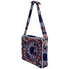 Abstract Kaleidoscope Digital Cross Body Office Bag