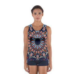 Abstract Kaleidoscope Digital Sport Tank Top 