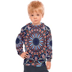 Abstract Kaleidoscope Digital Kids  Hooded Pullover