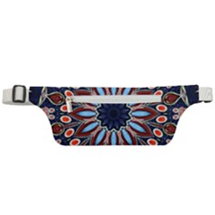 Abstract Kaleidoscope Digital Active Waist Bag