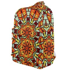 Kaleidoscope Floral Pattern Rosette Classic Backpack