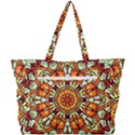 Kaleidoscope Floral Pattern Rosette Simple Shoulder Bag View3