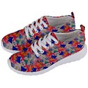 Butterflies Blue Pattern Girly Men s Lightweight Sports Shoes View2