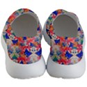 Butterflies Blue Pattern Girly Women s Lightweight Slip Ons View4