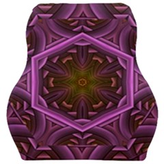 Rosette Mosaic Kaleidoscope Abstract Background Car Seat Velour Cushion 