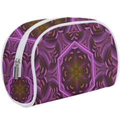 Rosette Mosaic Kaleidoscope Abstract Background Make Up Case (large)