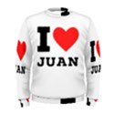 I love juan Men s Sweatshirt View1