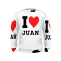 I love juan Kids  Sweatshirt View1