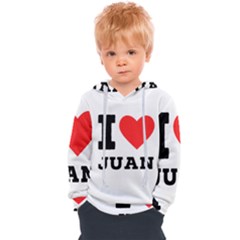 I Love Juan Kids  Overhead Hoodie by ilovewhateva