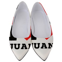 I Love Juan Women s Low Heels by ilovewhateva