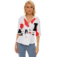 I Love Juan Lightweight Drawstring Hooded Top by ilovewhateva