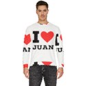 I love juan Men s Fleece Sweatshirt View1