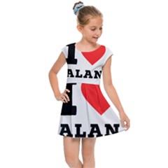 I Love Alan Kids  Cap Sleeve Dress by ilovewhateva