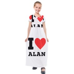 I Love Alan Kids  Short Sleeve Maxi Dress by ilovewhateva