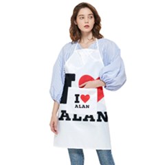 I Love Alan Pocket Apron by ilovewhateva