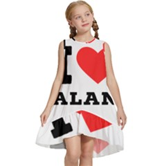 I Love Alan Kids  Frill Swing Dress by ilovewhateva