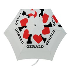 I Love Gerald Mini Folding Umbrellas by ilovewhateva