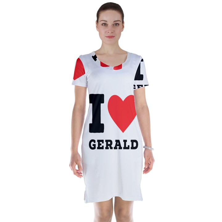 I love gerald Short Sleeve Nightdress