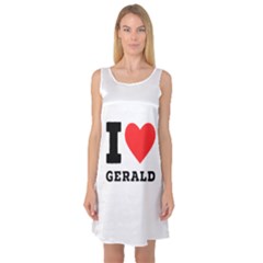 I Love Gerald Sleeveless Satin Nightdress by ilovewhateva