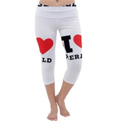 I Love Gerald Capri Yoga Leggings by ilovewhateva