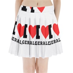 I Love Gerald Pleated Mini Skirt by ilovewhateva