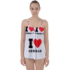 I Love Gerald Babydoll Tankini Set by ilovewhateva