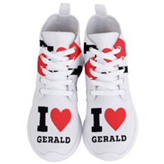 I Love Gerald Women s Lightweight High Top Sneakers by ilovewhateva