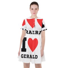 I Love Gerald Sailor Dress by ilovewhateva