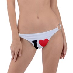 I Love Gerald Ring Detail Bikini Bottoms by ilovewhateva