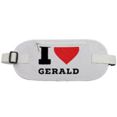 I Love Gerald Rounded Waist Pouch by ilovewhateva