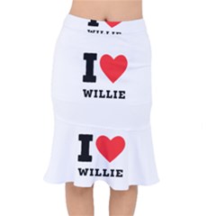 I Love Willie Short Mermaid Skirt by ilovewhateva