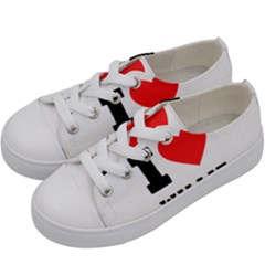 I Love Willie Kids  Low Top Canvas Sneakers by ilovewhateva