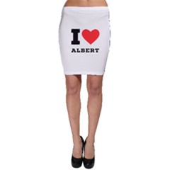 I Love Albert Bodycon Skirt by ilovewhateva