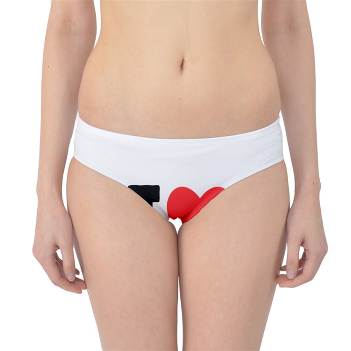 I love albert Hipster Bikini Bottoms