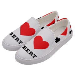 I Love Albert Men s Canvas Slip Ons by ilovewhateva