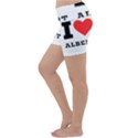 I love albert Lightweight Velour Yoga Shorts View2