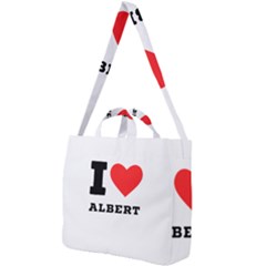 I Love Albert Square Shoulder Tote Bag by ilovewhateva