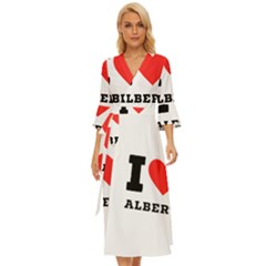 I Love Albert Midsummer Wrap Dress