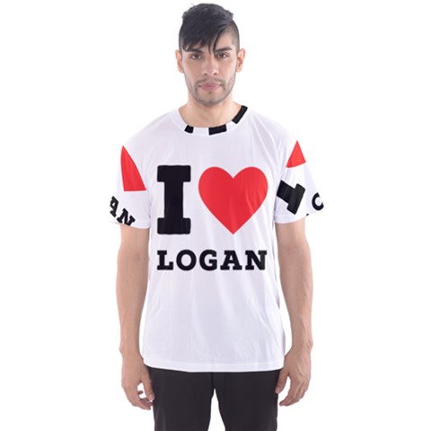 I Love Logan Men s Sport Mesh Tee by ilovewhateva